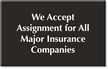 We Accept Assignment Engraved Room Sign