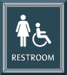 ADA Restroom Sign