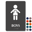 Boys Restroom Sign