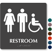 TactileTouch™ Braille Restroom Sign