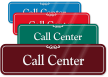 Call Center ShowCase Wall Sign