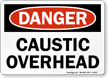 Danger: Caustic Overhead