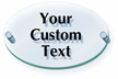 Add Your Text Custom ClearBoss Sign