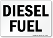 Diesel Fuel Sign