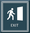 Exit Door Sign