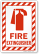 Fire Extinguisher Sign