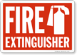 Fire Extinguisher Sign