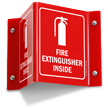 Fire Extinguisher Projecting Sign