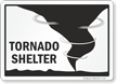 Tornado Shelter Sign