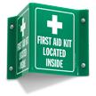 First Aid Projecting Sign