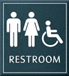 Restroom Unisex Handicapped Sign