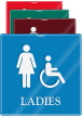 Ladies Handicap ShowCase Wall Sign