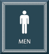 Men Restroom Sign