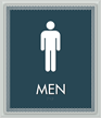 Men Restroom Sign