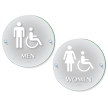 Men and Women ClearBoss Frosted Sign Kit