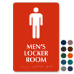 Mens Locker Room Graphic Sign