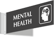 Mental Health Corridor Projecting Sign