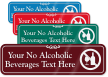 No Alcoholic Beverages Symbol Sign