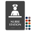 Nurse Station Braille Sign