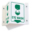 Eye Wash Projecting Sign