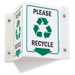 Please Recycle Sign