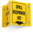 Spill Kit Projecting V-Sign