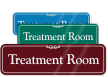 Treatment Room ShowCase Wall Sign