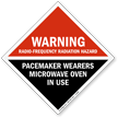 Warning Radio Frequency Radiation Hazard Sign