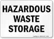 Hazardous Waste Storage