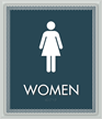 Women Restroom Sign