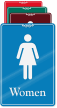 Women Restroom Sign