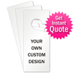 Custom Door Hanger - Upload Your Design, SKU: TG-3228