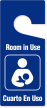 Bilingual Room In Use Door Hanging Tag