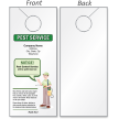 Custom Door Hanger - Upload Your Design, SKU: TG-3228