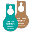 Custom Door Hanger - Upload Your Design, SKU: TG-3228