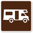 Motor Home Symbol   Traffic Sign