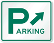 Parking Right Arrow Symbol