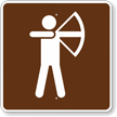 Archery, MUTCD Guide Sign for Campground