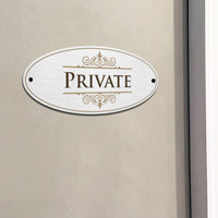 Diamondplate privacy indicator