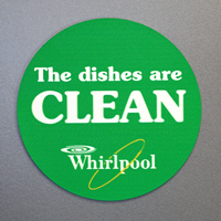 Dishes Are Dirty / Dishes Are Clean Label