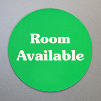 Room Occupied / Room Available Labels