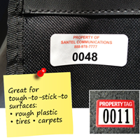 Super Stick Label in Rectangle