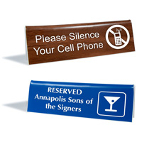 Personalized engraved wall sign