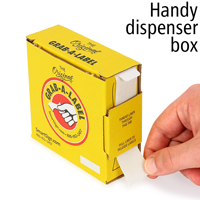 Biohazard Labels in Dispenser