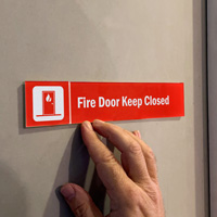 Fire Door Keep Closed Door Sign