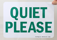 Door Sign,Quiet Please