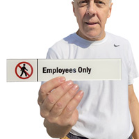 Employees Only Sign