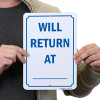 Will Return At Sign