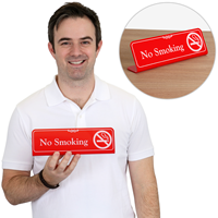 No Smoking Signs