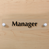 Manager Sign